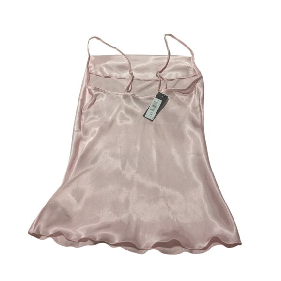 Nik & Nash Satin Waterfall Neck Cami – Pink (NWT) XS - Picture 3 of 4